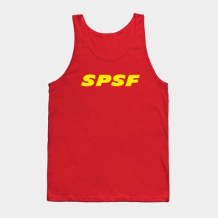 SPSF Yellow Logo Tank Top